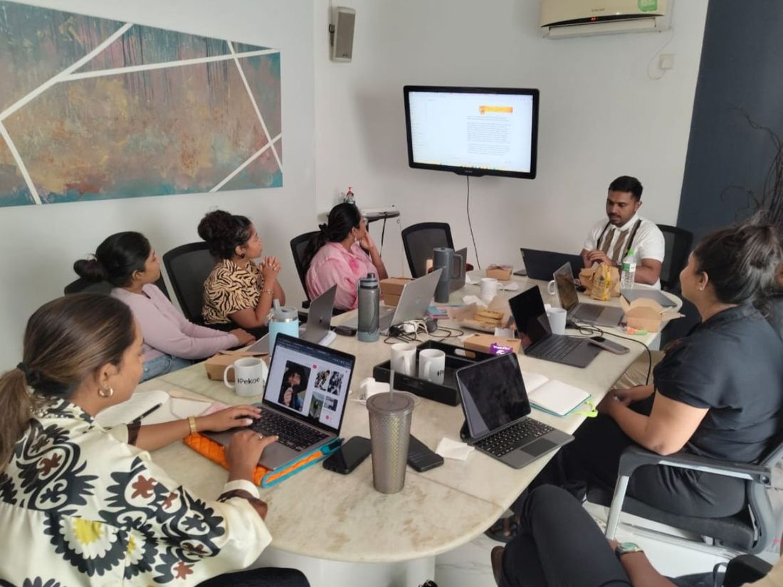 Small-group AI training